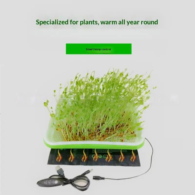 8 5 7 5W Plant Heat Mat PVC Leather Warming Indoor 35-55 USB Warm Qme