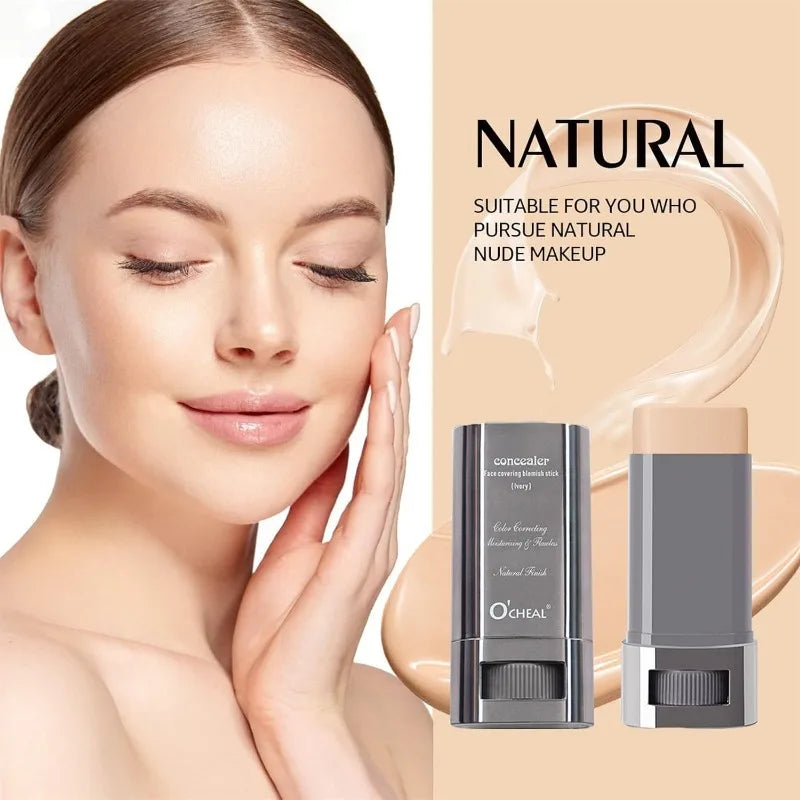 Magic Face Foundation Contour Stick Long-wear Lightweight Brighten Qme