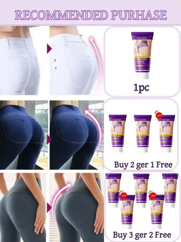 Buttock Lifting Cream Hip Breast Plump Growth Massage Prevent Sagging Boobs Bigger Tightening Shaping Butt Enlargement Cream Qme