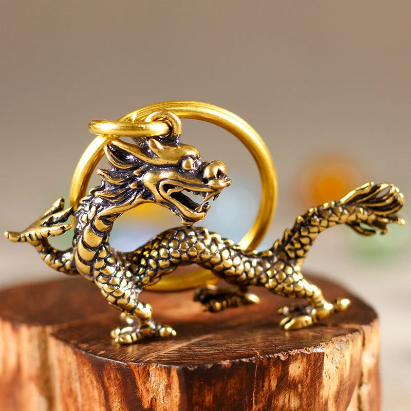 Copper Mythical Animal Miniature Home Decoration Crafts Qme
