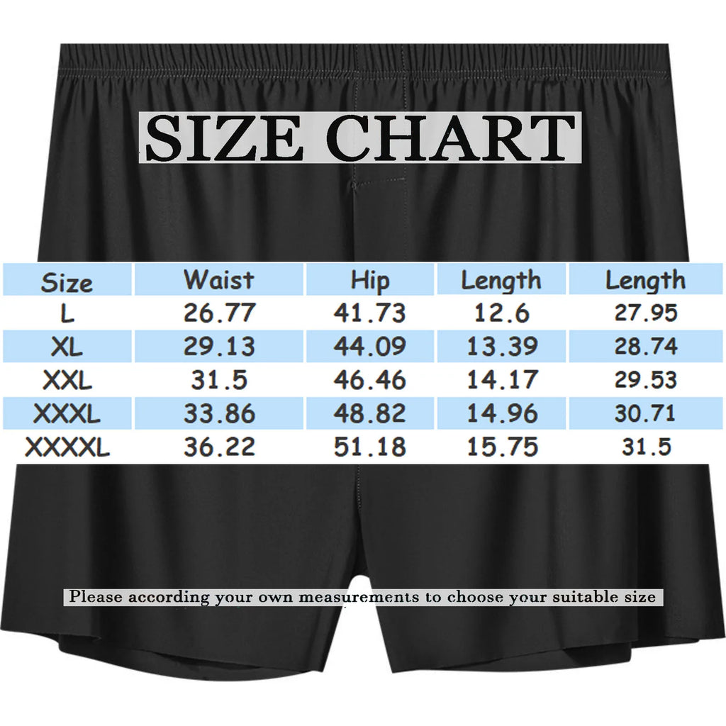 Basic Solid Color Lightweight Summer Shorts for Men Loose Lightweight Soft Elastic Waist Underpants Comfy Sleeping Pants Qme