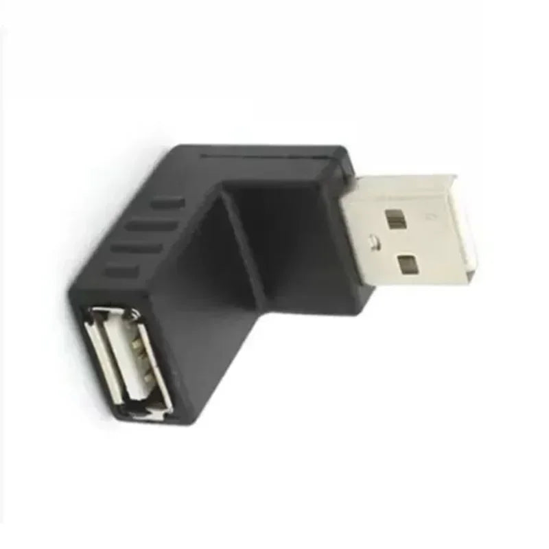 10pcs Mini USB 5Pin Male to USB Female 90 degree Angle Converter Connector data Sync OTG Adapter for Car MP3 MP4 Tablets Phones Qme