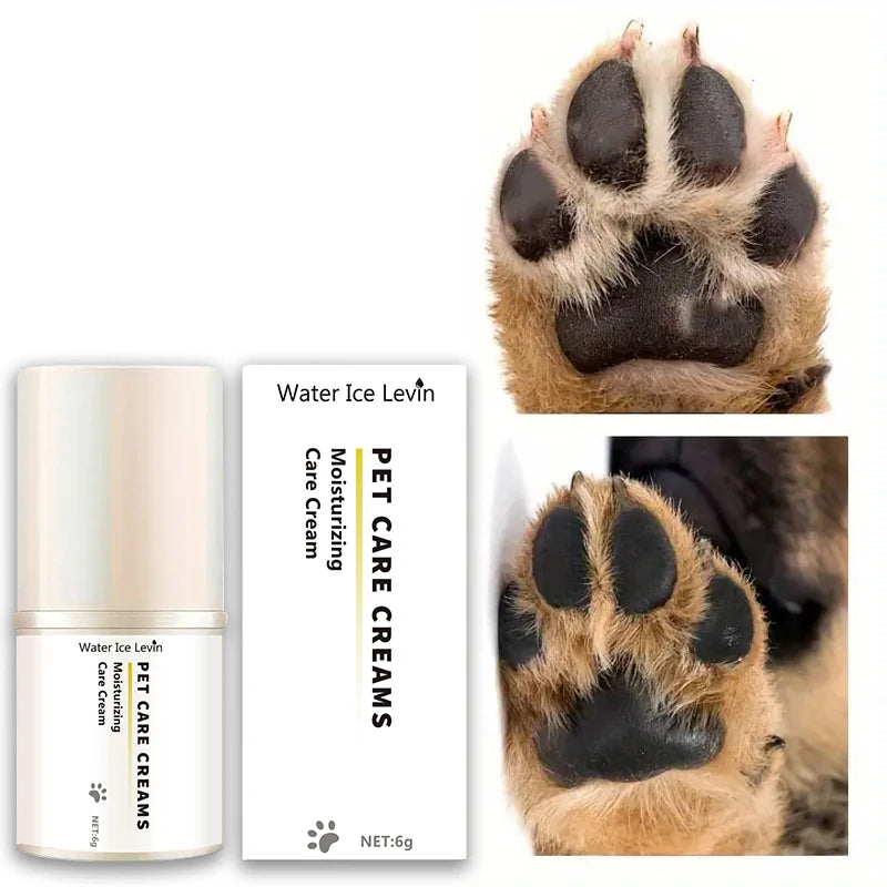 6g Dog Nose and Paw Balm Dog Paw Cream Cats Dogs Paw Protector Cream Pet Feet Moisturizer Pet Crack Feet Repair Pet Accessories Qme