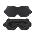 3D Stereoscopic Light-blocking Sleep Eye Mask Breathable Non-pressing Qme black