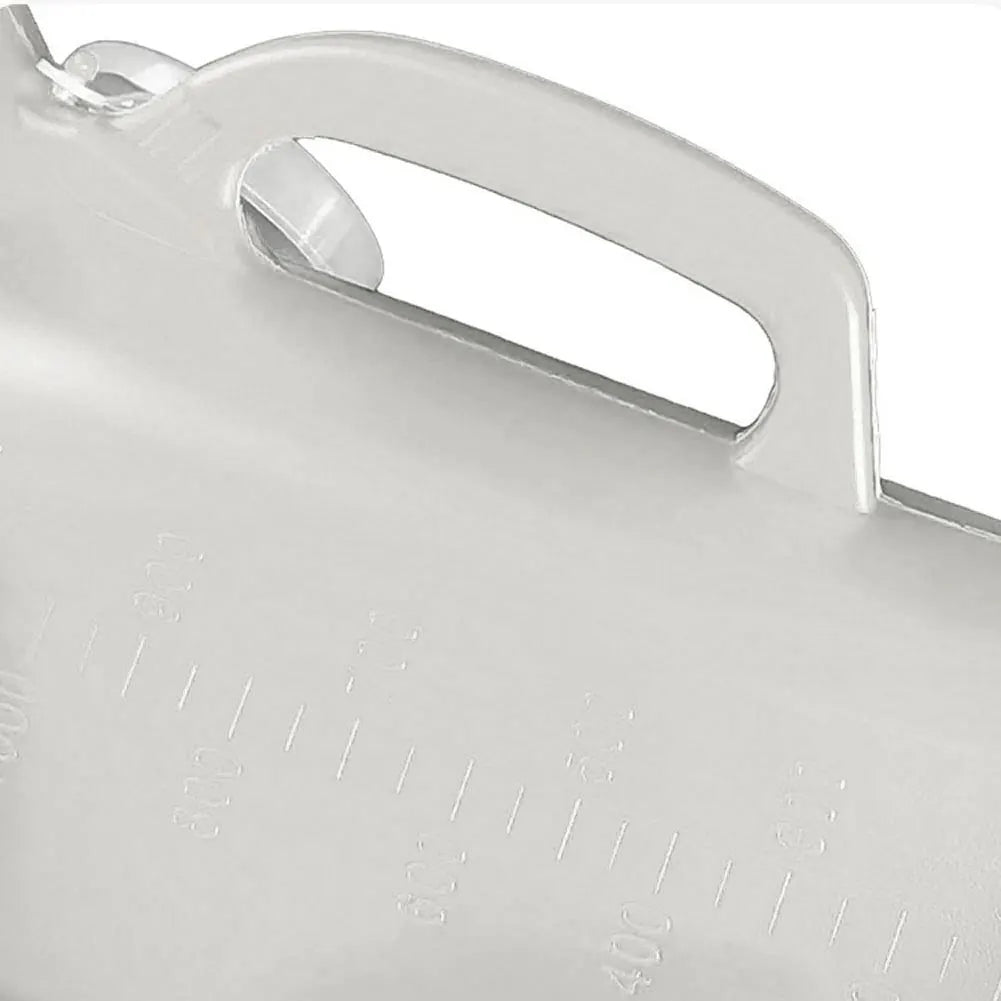 1200ml Pee Container Spill Proof Urine Bottle Plastic Mens Bedpan Bottle with Lid for Car Elderly and Incontinence Qme