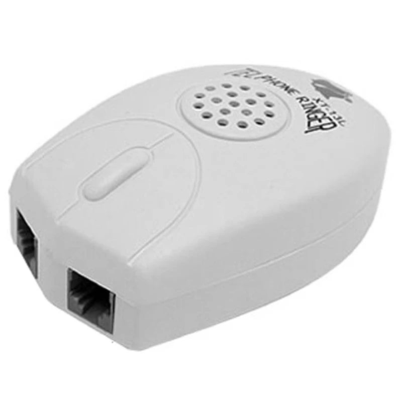 1Pc Amplifier Landline Phone Bell Ringer Extra Loud Telephone Ring For The Old Elder. Qme