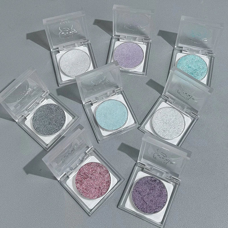 CACE Cute Bear Eyeshadow Highlighter Multi-purpose Powder Pearlescent Qme