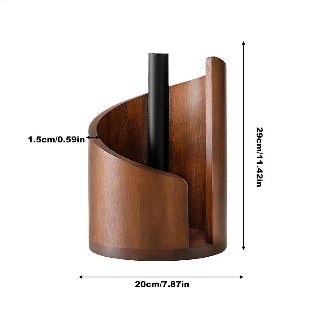 Paper Towel Holder Napkin Dispenser Stand Paper Towel Holder for Kitchen Roll Organize for Bathroom Dining Table Cabinet Qme