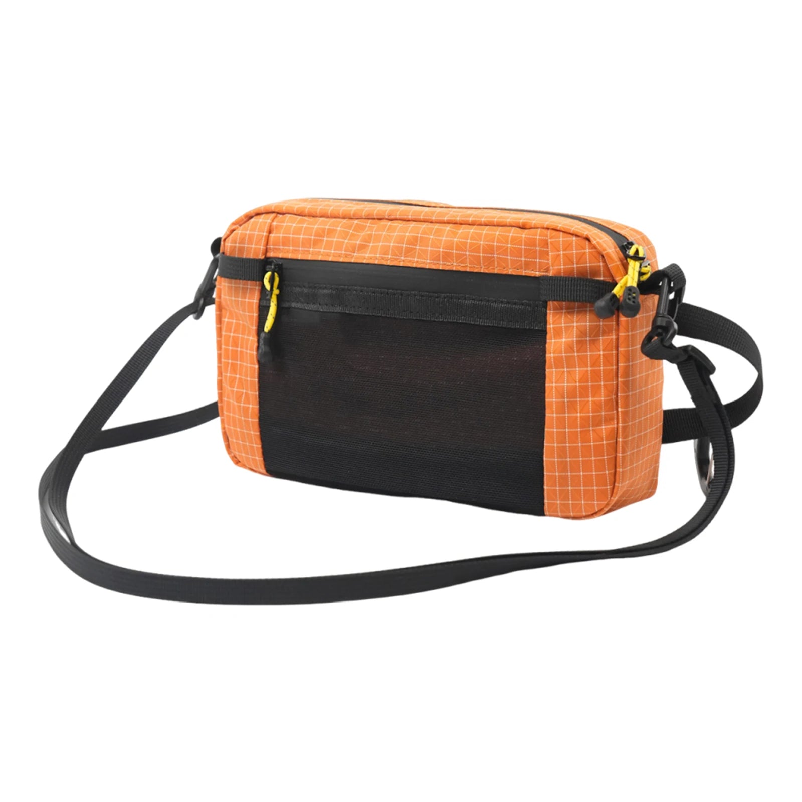 Hiking Hanging Side Pocket Waterproof Multi-Functional Chest Pack Ultralight Adventure Hanging Bag for Camping Outdoor Sports Qme Orange