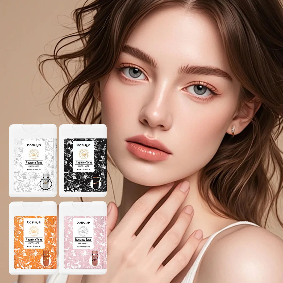 Fresh Fragrance Spray Flower Fruit Lasting Suitable Clothes Hair Qme