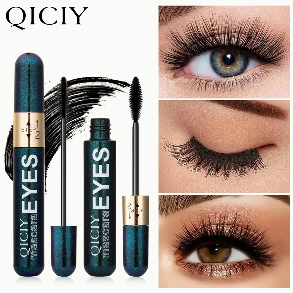 Slim Curly Eye Black Waterproof Sweat Proof Long-lasting Makeup Qme