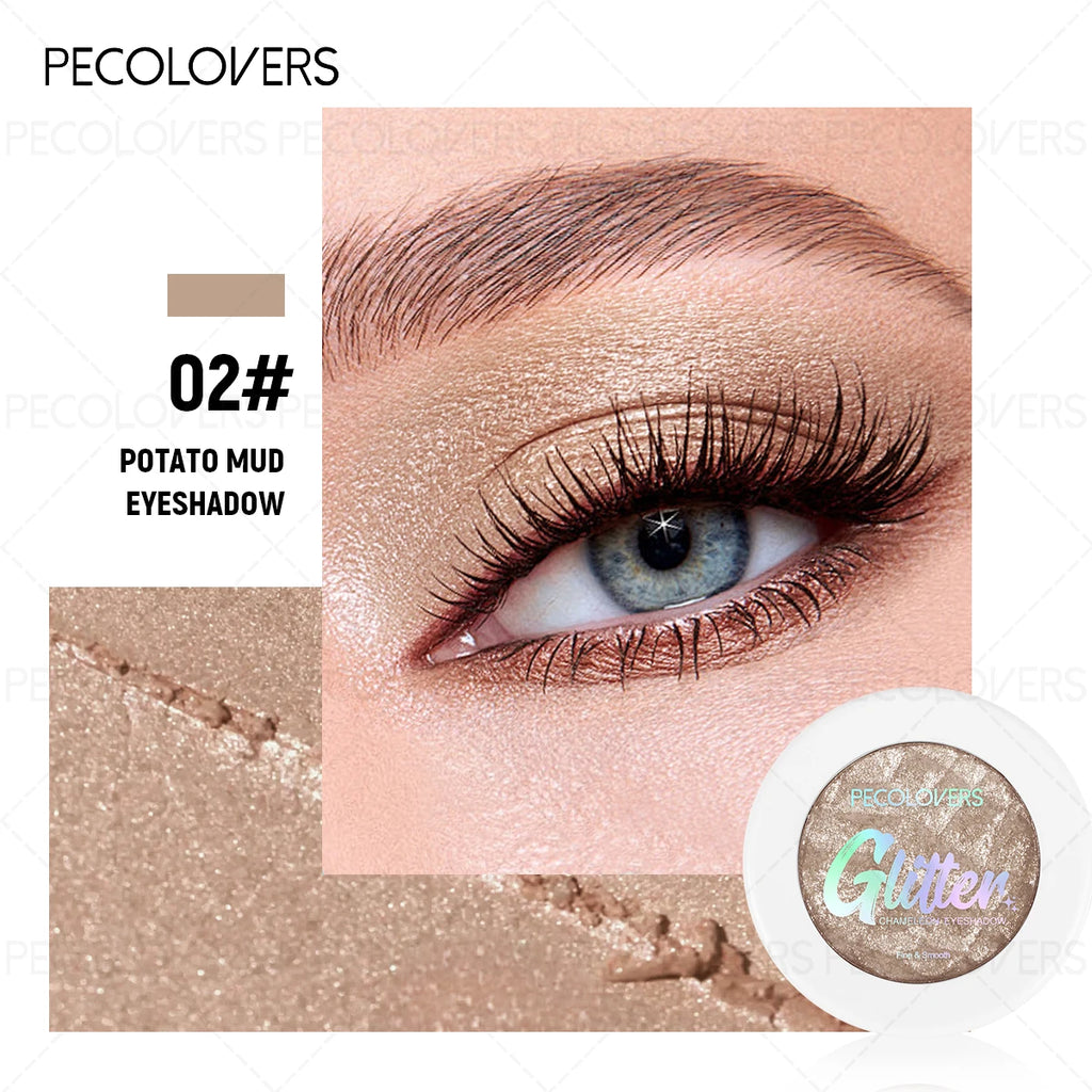 Mashed Potato Eye Shadow Highlighter Brightening Eyes Long-lasting Qme 02