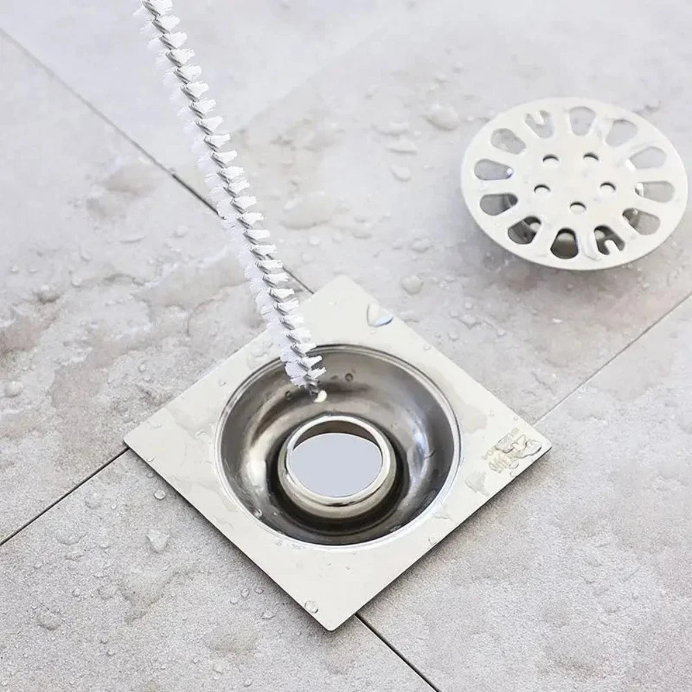 Bathroom Kitchen Sewer Unclogger Drain Plunger Hair Cleaning Tool Pipe Dredge Washbasin Sink Clog Remover Kit Qme Default Title