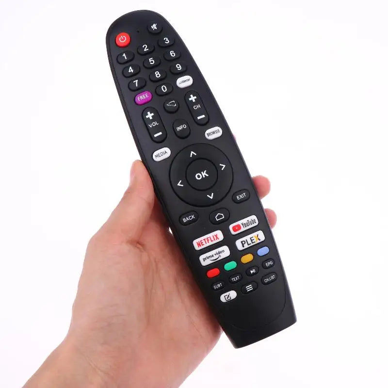 DIY Accessory Black Replacement Remote JTC TVs 50U39500 55U39550 Qme