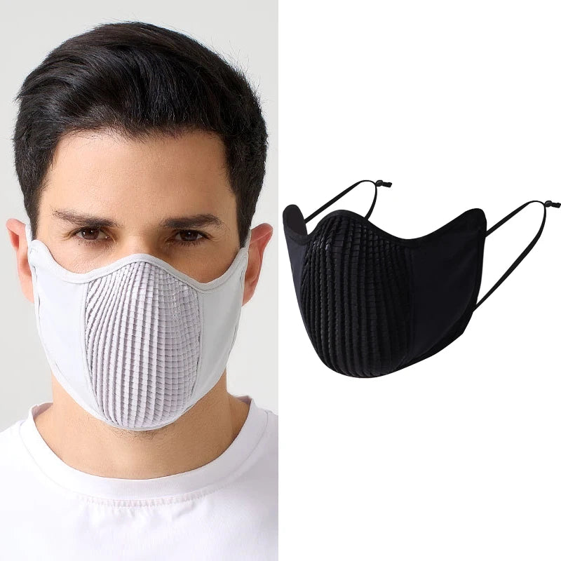 Breathable Sport Face Mask Washable Windproof Sun Protection UV Qme