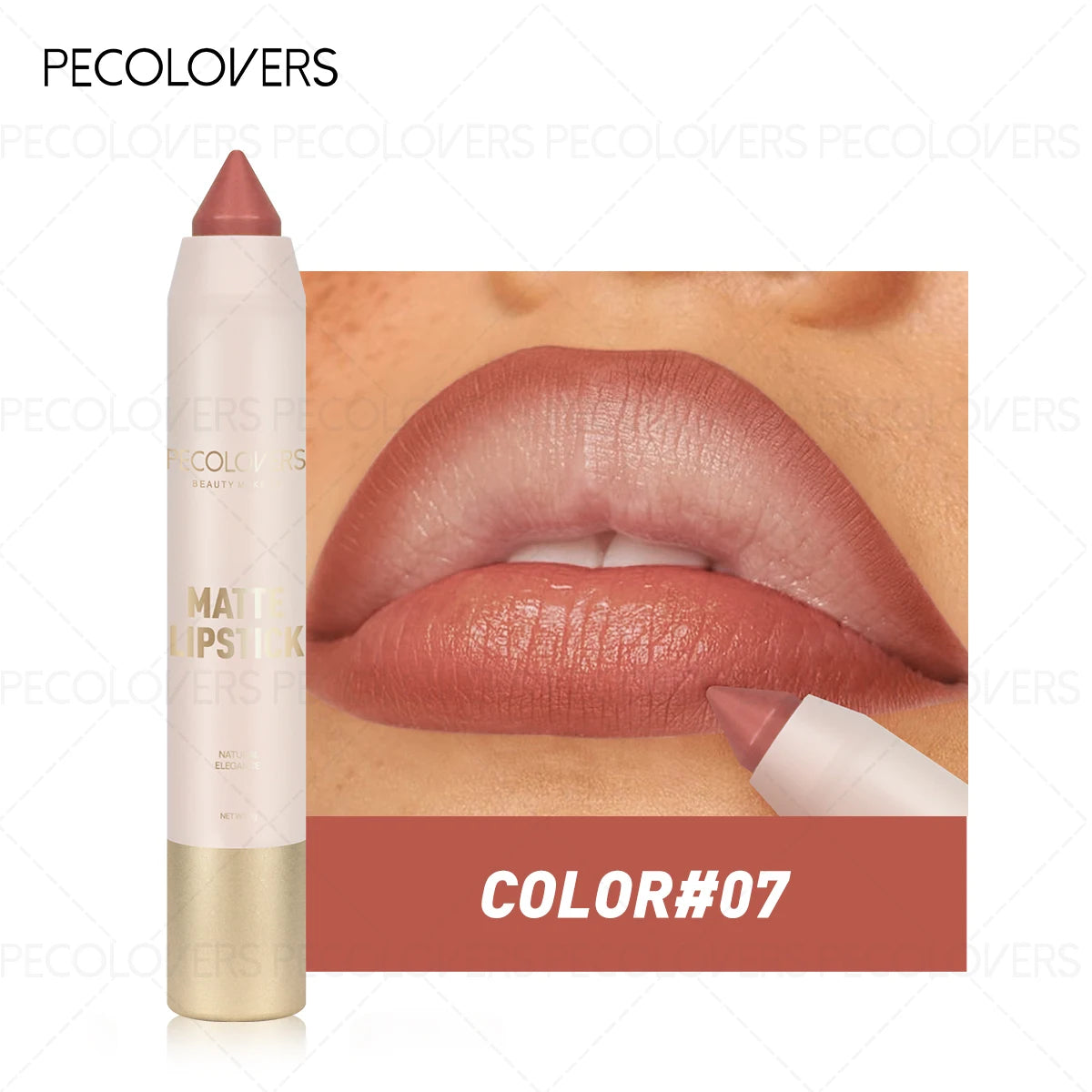 Multi Lipliner Plump Charming Lips Waterproof Sweat Resistant Qme 07