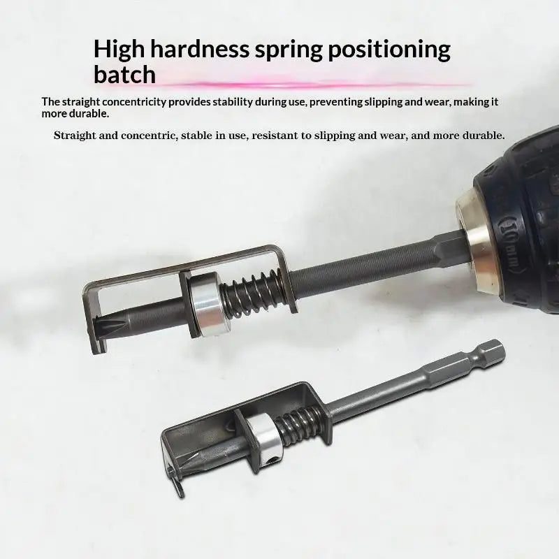 Screwdriver Bit Cross Anti Drop Screw Holder Strong Fixing Clamp Qme