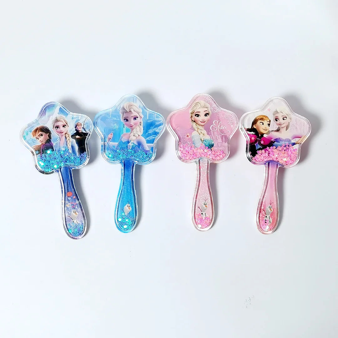 Kuro Mi Cartoon-Printed Comb Student-Style Cushioned “Shake-and-Play” Air-Cushion Comb Anti-Static Comb for Reducing Frizz Qme 006 Random Style