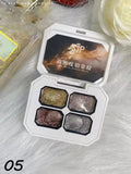 4 Colors Metal Wire Adhesive Solid Gel Nail Polish Gradient Semi Qme 05
