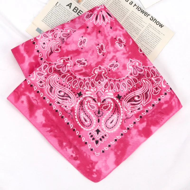 Fashion Unisex Men Women Bandana Hairband Cowboy Mens Biker Sports Qme A5