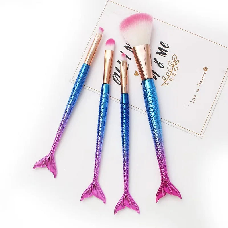 Makeup Brushes Cosmetic Powder Eye Shadow Foundation Blush Brush Soft Qme