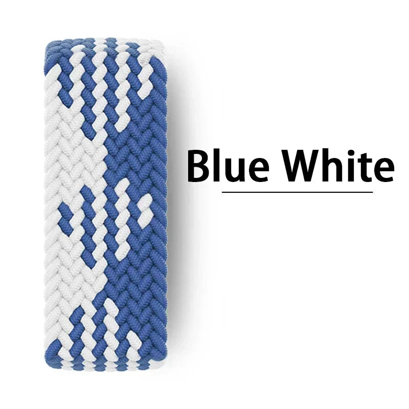 Braided Solo Strap Apple Watch Band Nylon Correa Bracelet Iwatch