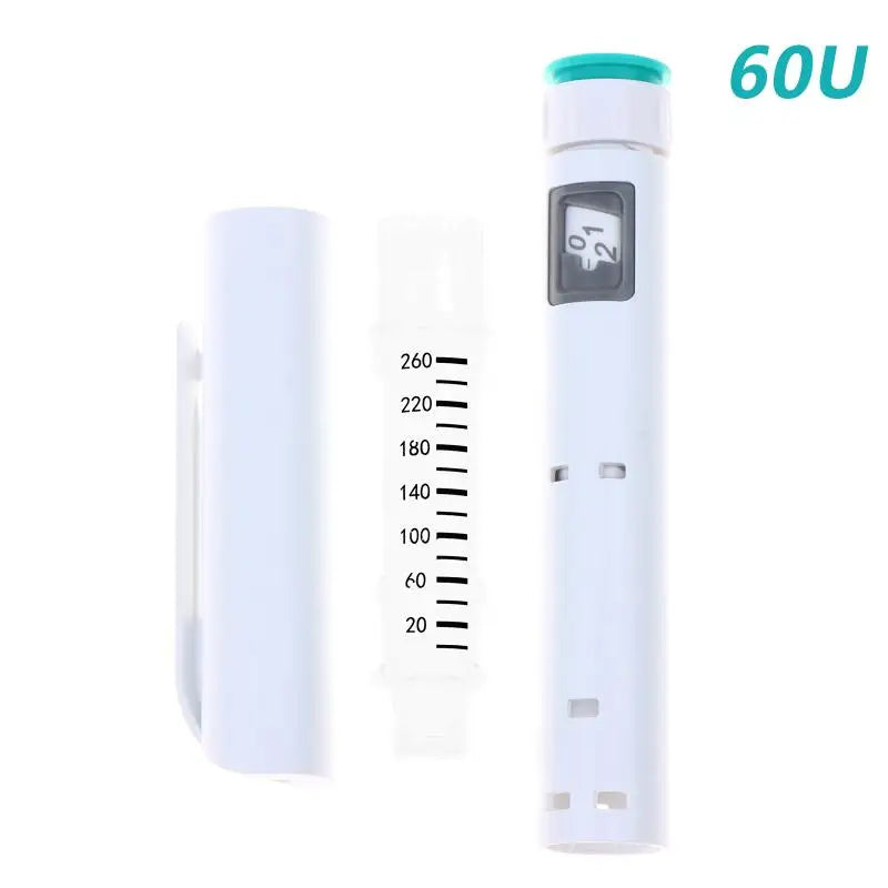 Disposable Insulin Injection Tips 60 80 Unit Clear Scale Precision Qme 60U