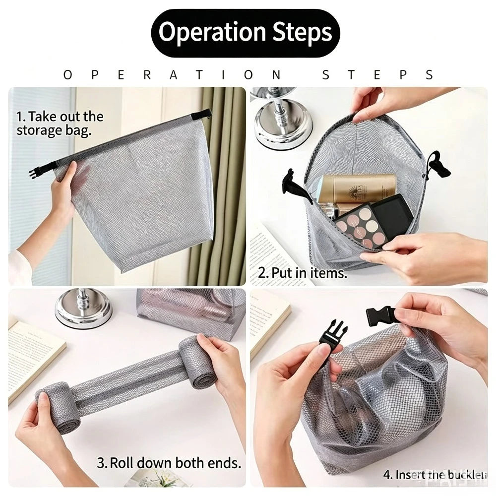 Large Capacity Waterproof Travel Outdoor Fitness Dry/Wet Separation Swimsuit Waterproof Storage Bag Qme