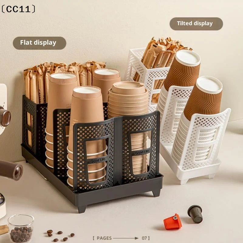 Detachable Multifunction Disposable Paper Cup Holder Single Double Qme