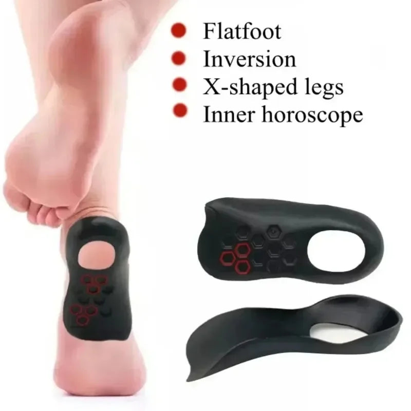 1 Pair Unisex Arch Support Shoe Inserts Orthotic Insoles Flat Feet Qme