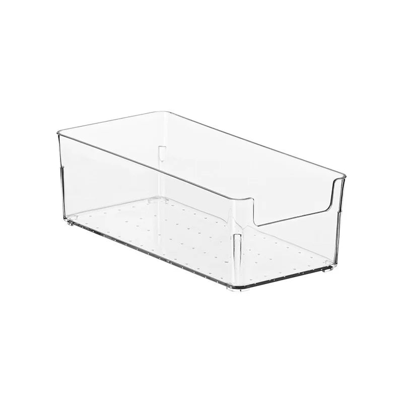 Medium Long Box Household Transparent Storage Desktop Plastic Qme