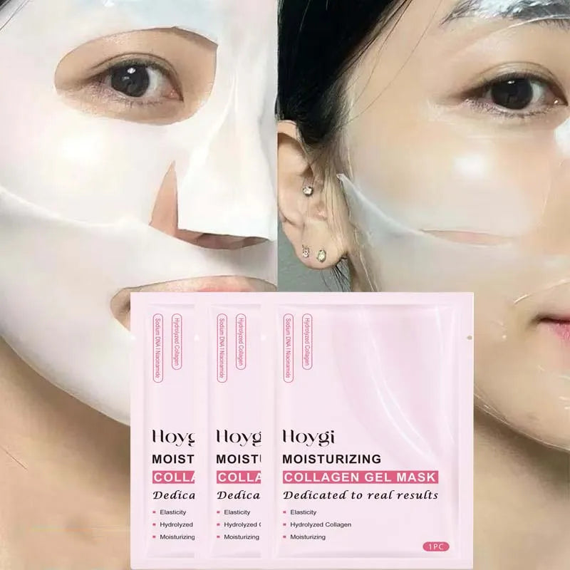 Bio Deep Collagen Face Mask Shrink Pores Hydrating Moisturizing Split Mask Firming Nourish Brighten Facial Skin Care Product Qme