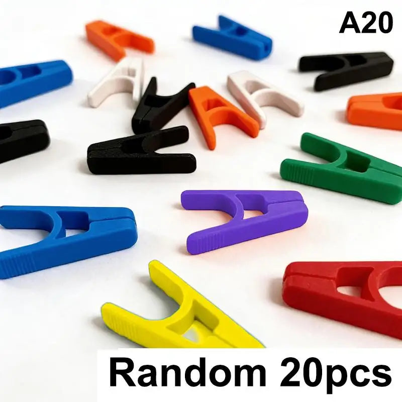 5 10 Random Colored Snack Bag Sealing Clips Easy Carry Food Packaging Qme A20