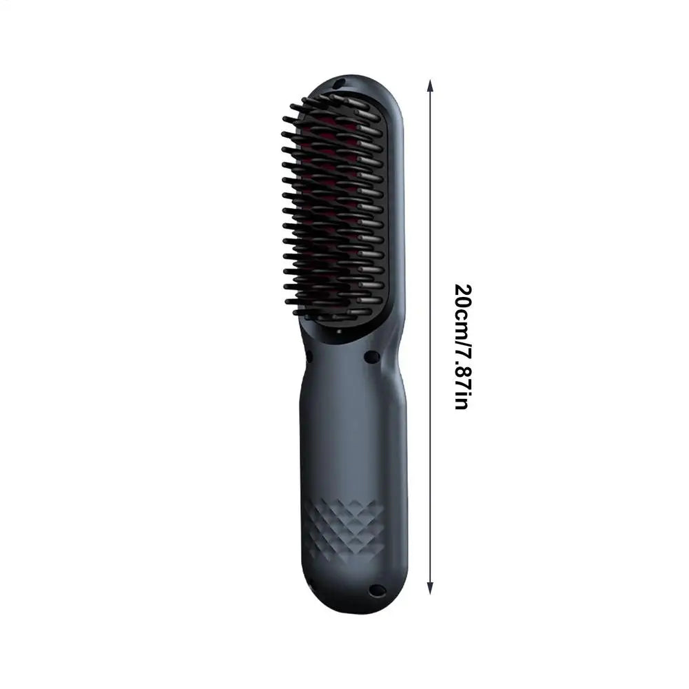3 Temps Negative Ion Brush Hair Straightener Ot Air Dryer Styler Qme 01 China Mainland