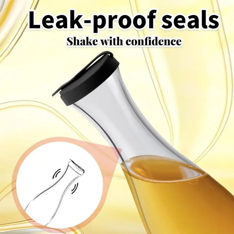 Silicone Replacement Pour Spout Lid Reusable Leak Proof Seal Cap For Salad Dressing Juice Coffee Bottles Kitchen Storage Use Qme