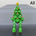 3D Printed Christmas Ball Tree Ornament Movable Joint Decorations Qme A3