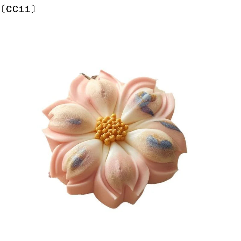 Flower Rice Cake Silicone Mold Non-stick Shape Mooncake Mung Bean Qme