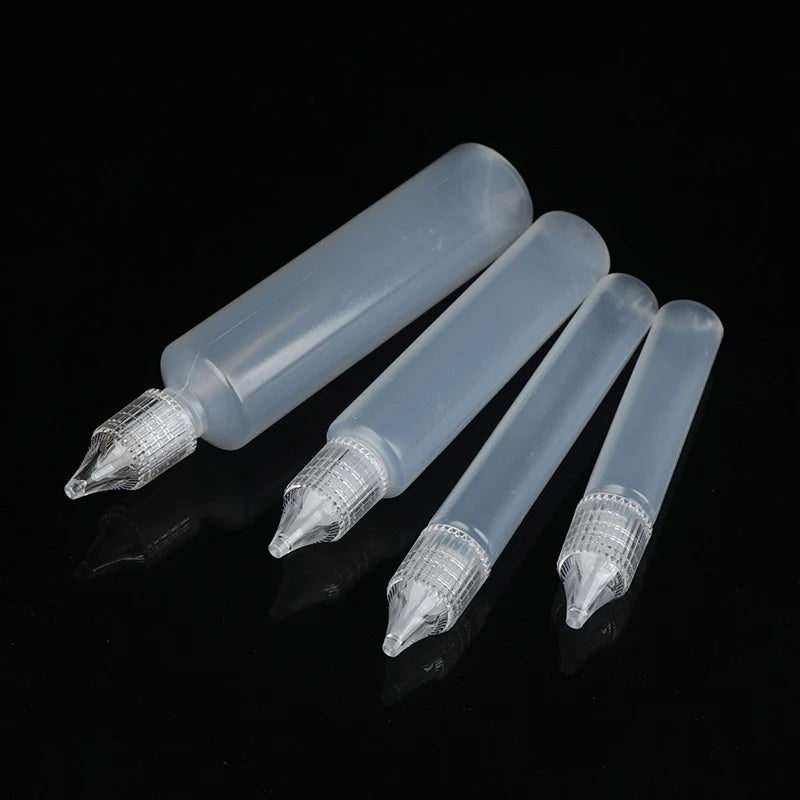 10 15 30 Refillable Plastic Dropper Bottles Pen-shape Containers Ink Qme