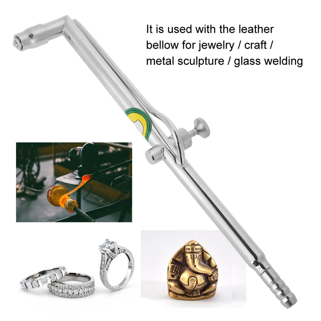 Jewelry Welding Torch Practical Jewelry Making Equipment Copper Welding Torch Soldering Tool Flame Gun Qme