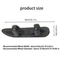 Stroller Skis 2 in 1 Outdoor Winter Snowboards Stroller Skis Glider Snowboards for Cycling Bicycle Jogging Sports Outdoor Paths Qme 1pcs