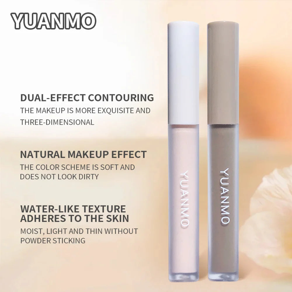 Liquid Concealer Matte Coverage Waterproof Oil Control Moisturizing Qme