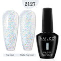 NAILCO Glitter Reflective Series Gel Nail Polish Nails Art Semi