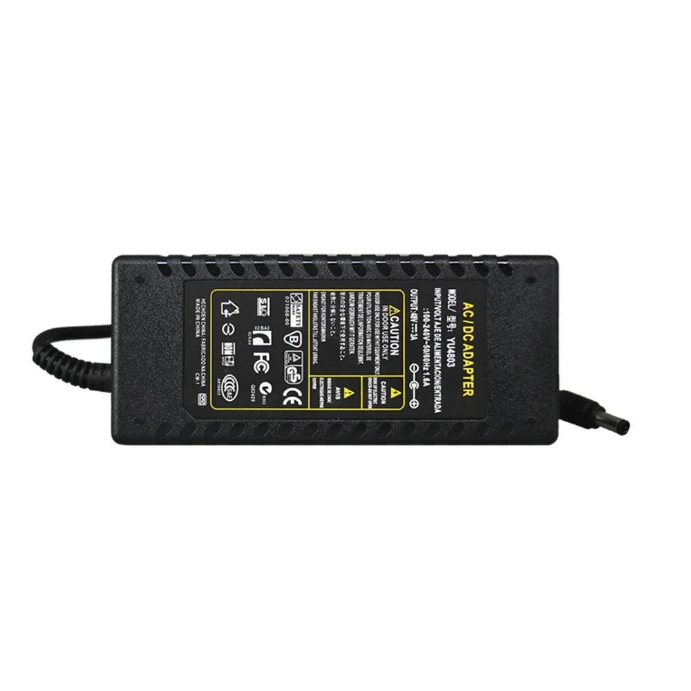 ESCAM Autoeye DC Power Supply 48V 3A Adapter Charger for CCTV POE Camera Qme