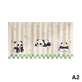 Self-Adhesive Animal Door Curtain Portable Easy No-Drill Multi-Room Use Door Curtain For Door, Window, Kitchen, Basement Qme A2