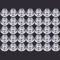Faucet Leak-proof Sealing Gaskets Universal Washer Thread Installation Fitting Triangle Valve Free Tape Sealed Rings Washers Qme Transparent 20PCS
