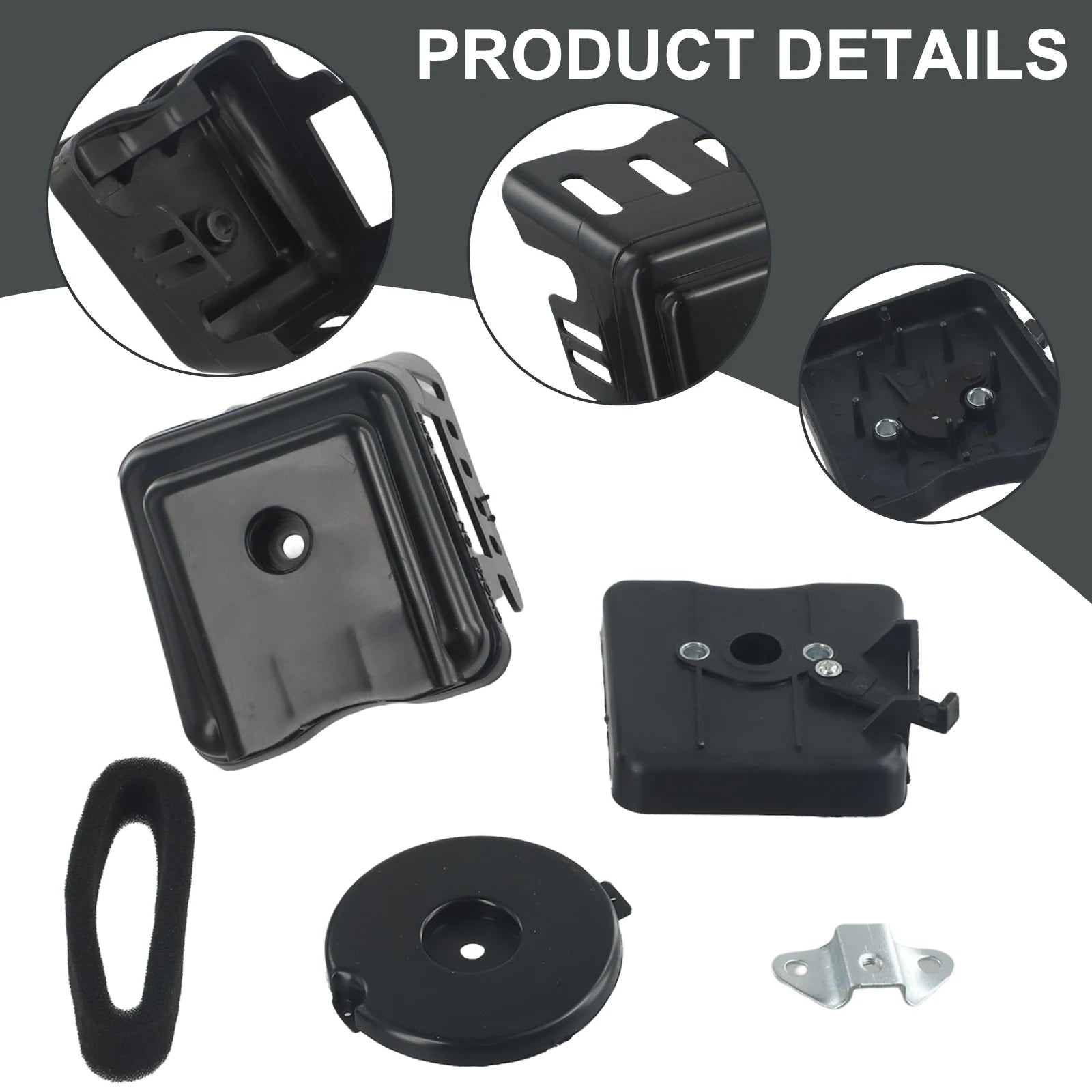 1 Set Lawn Mower Air Filter Kit Cleaner Cover For BC430 43CC 49CC 52CC Garden Power Tools Parts Accessories Qme