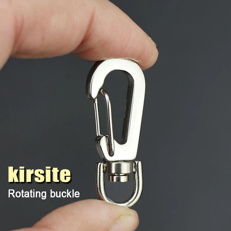 Survival Climbing EDC Snap Hooks Keychain Buckle Clips Mini Spring Qme