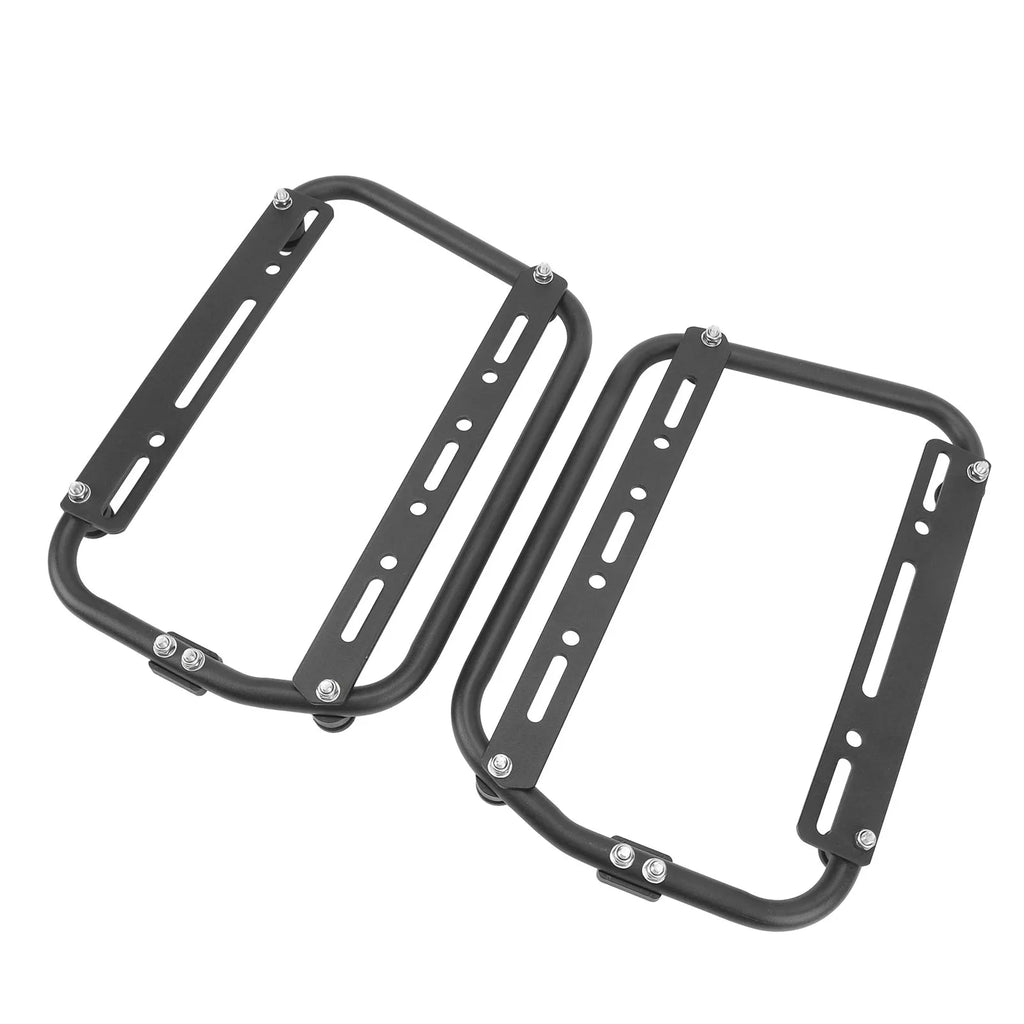Saddlebag Box Racks Wear Resistant High Load Capacity Motorcycle Side Support Racks Easy To Install for Motorbike Qme