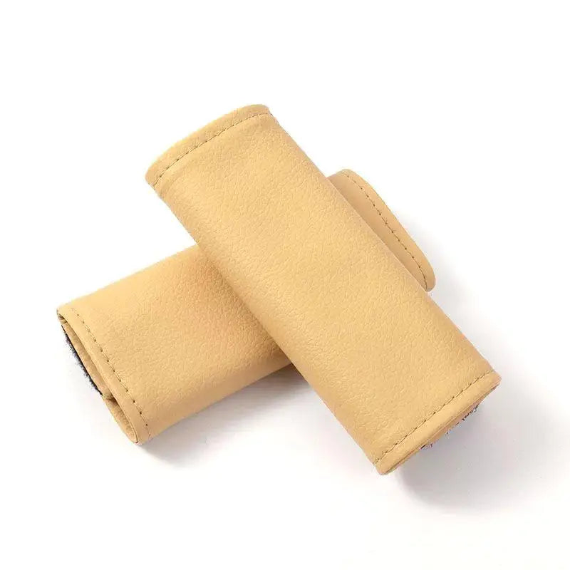 Car Door Inner Handle PU Leather Cover Protective Case Styling Qme C