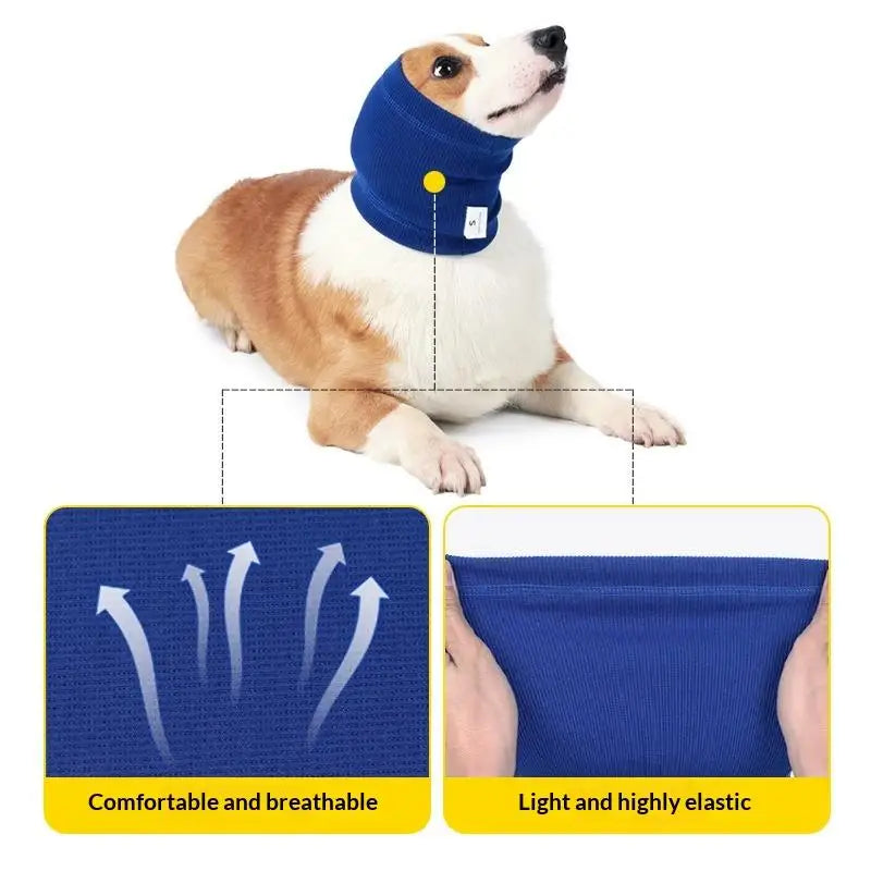 Soundproof Pet Bath Quiet Dry Headsleeve Dog Suppliesdog Grooming Qme